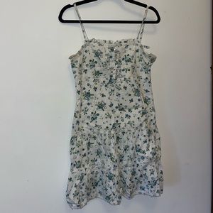 Mini summery flower dress